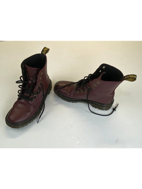 Dr. Martens Boots Cherry  AIRWAIR Combat Style Women\'s  Size 7 U.S. Style AW004 main image 6